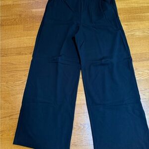 Banana Republic Women's Black Wide-Leg Pants